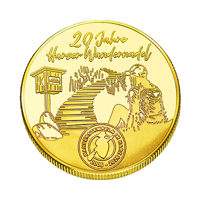 Harzer Gold Souvenirmünze Motiv 1