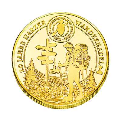 Harzer Gold Souvenirmünze Motiv 2