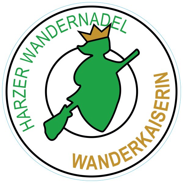Aufkleber Wanderkaiserin